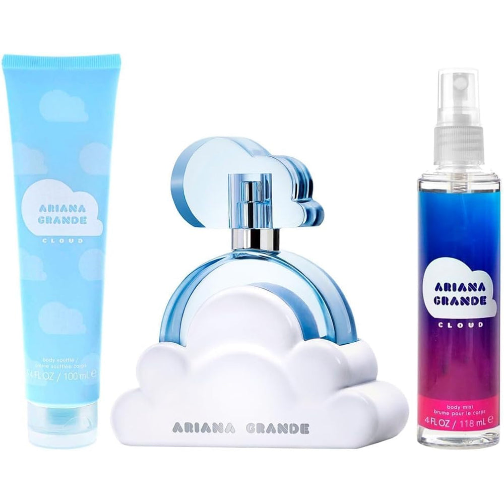 ARIANA GRANDE CLOUD (W) SET EDP 100ML + BODY SOUFFLE 100ML + BODY MIST 118ML - ARIANA GRANDE - Fragrance HQ Kenya