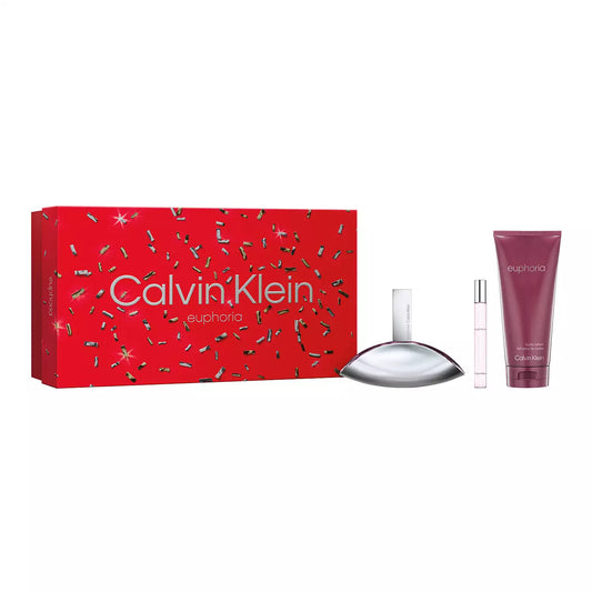 CALVIN KLEIN EUPHORIA (W) SET EDP 100ml + 10ml EDP + 200ml BL