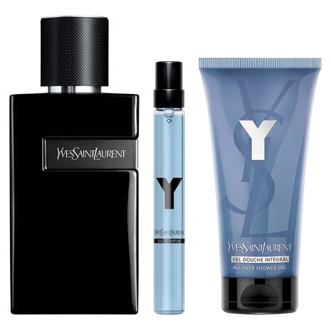 YVES SAINT LAURENT Y (M) SET LE PARFUM 100ML + EDP 10ML + SG 50ML - YVES SAINT LAURENT - Fragrance HQ Kenya