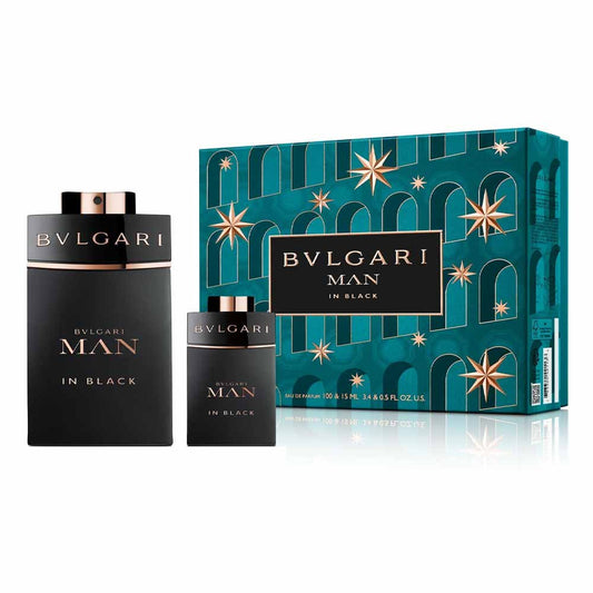 BVLGARI MAN IN BLACK (M) SET EDP 100ML + EDP 15ML