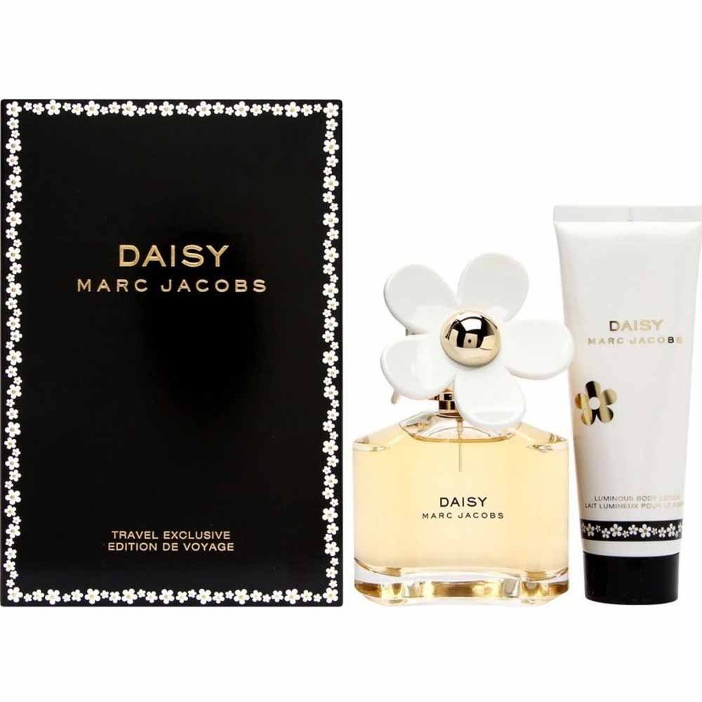 MARC JACOBS DAISY (W) SET EDT 100ML +  LUMINOUS BODY LOTION 75ML